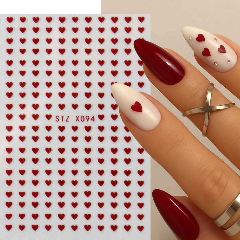 2 шт., мини-наклейки для дизай – обзор и цена Nail Art Valentines Day