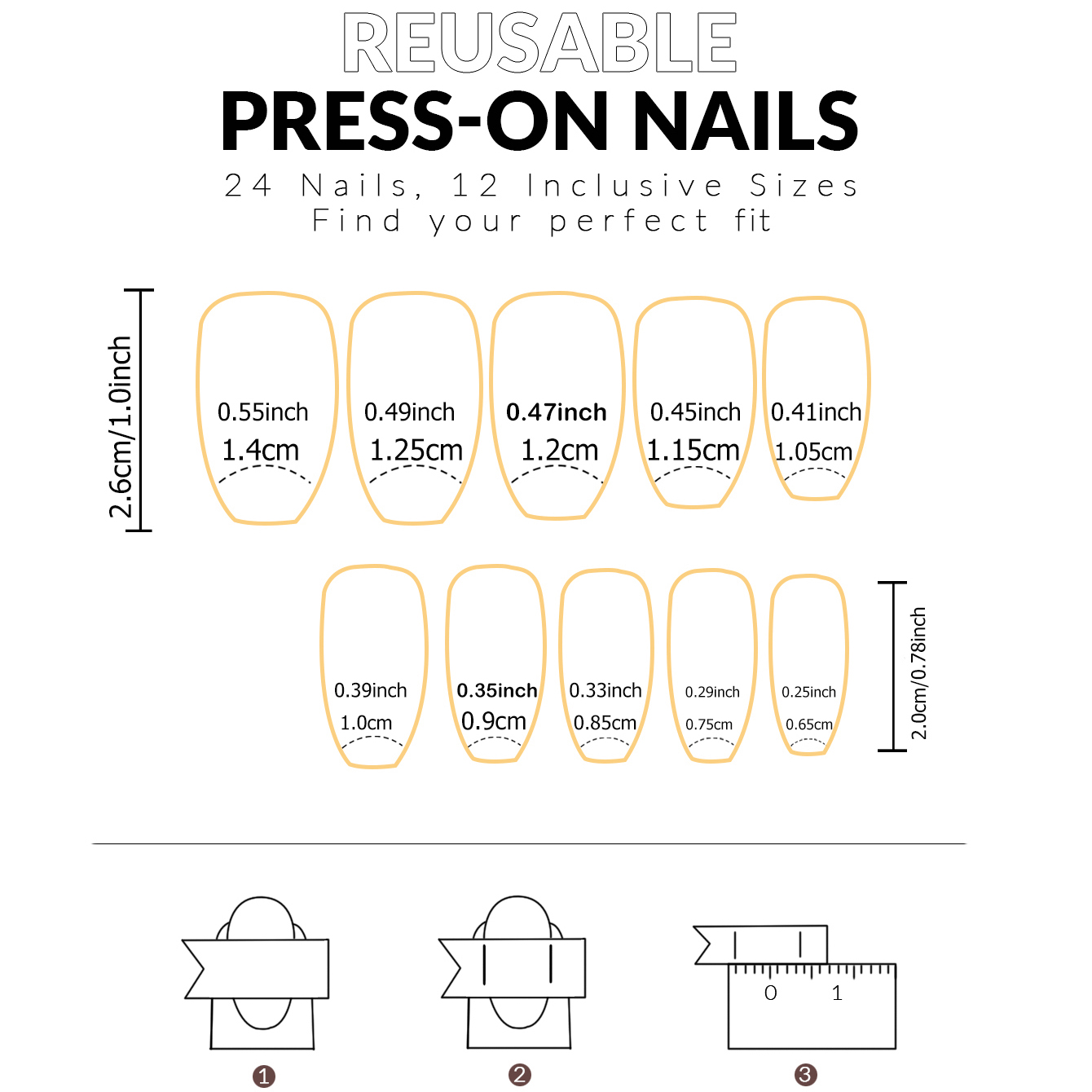 Набор из 24 глянцевых коротких – обзор и цена Nail Art Pink