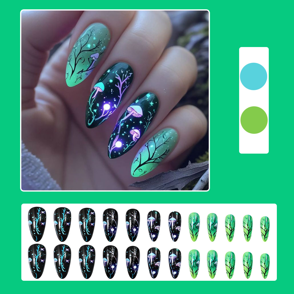 Миндальный пресс на ногтях, гр – обзор и цена Nail Art Press On