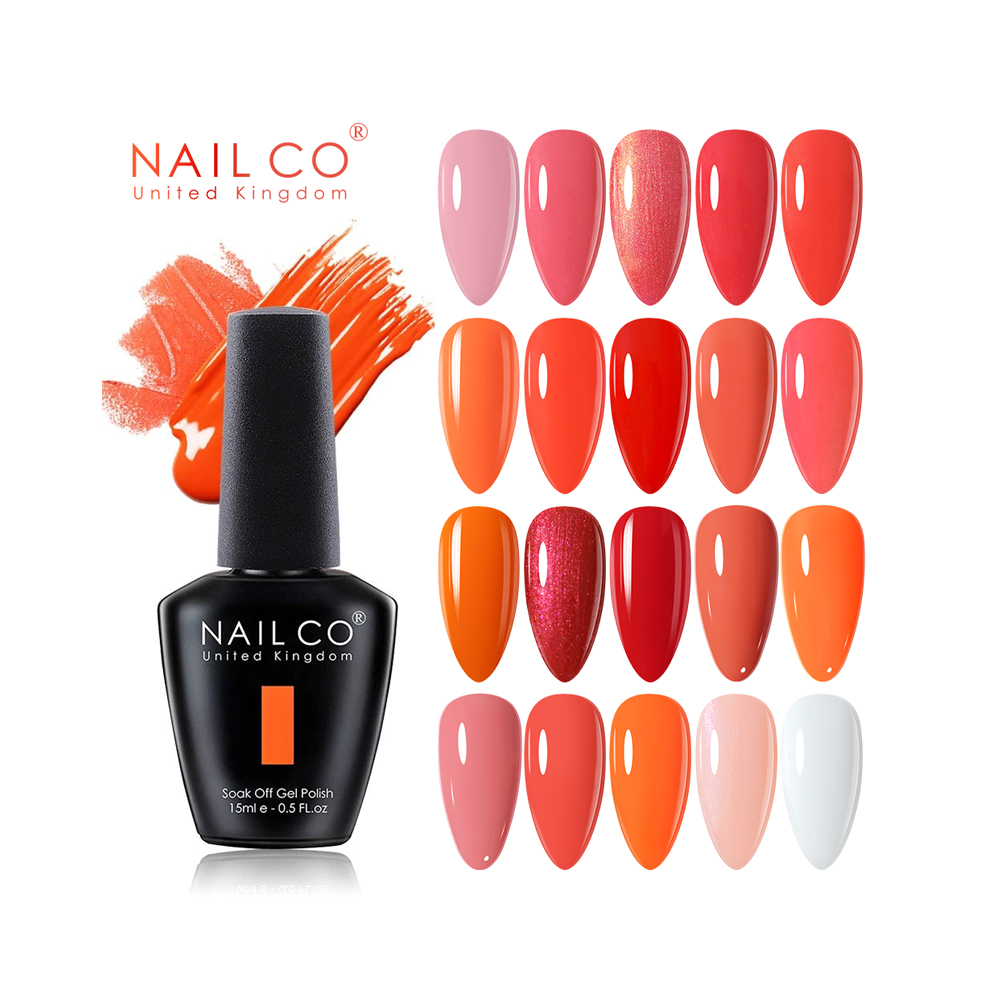 NAILCO 15 мл оранжевые красные – обзор и цена Nail Art Orange
