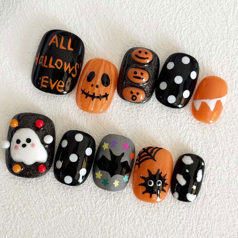 10 шт. накладных ногтей с диза – обзор и цена Nail Art Press On