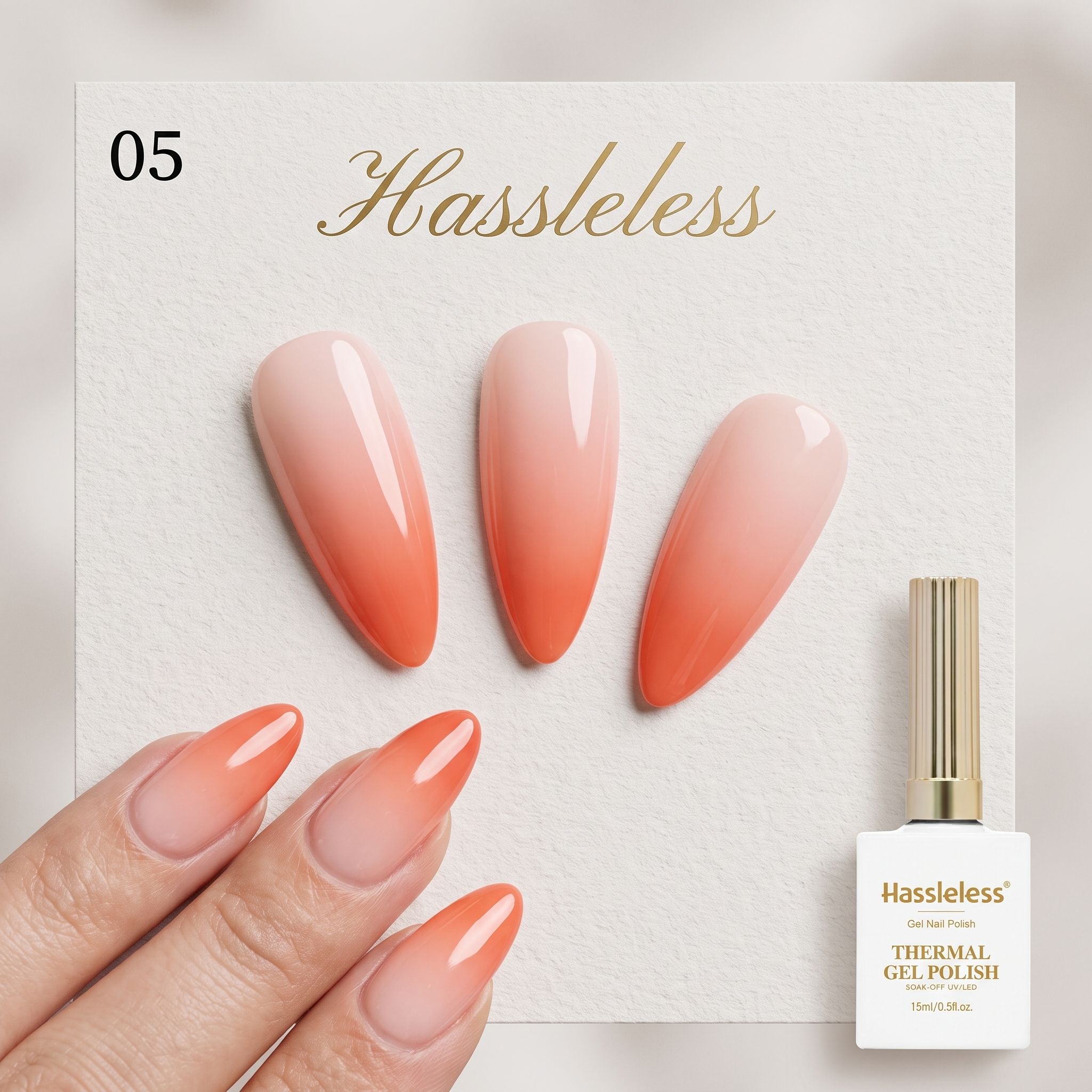 Легко наносимый гель-лак для н – обзор и цена Nail Art Orange